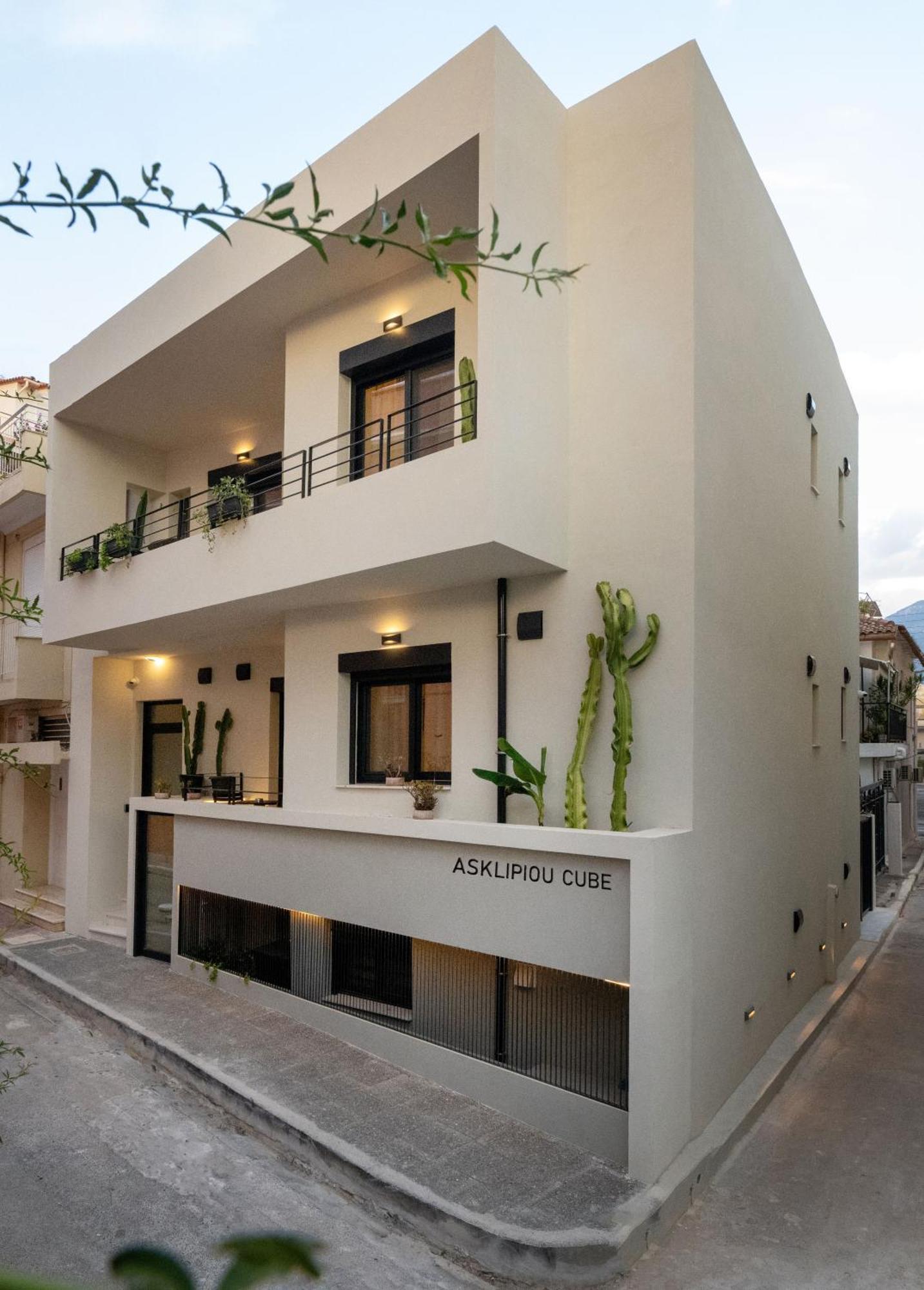 Asklipiou Cube - Kalamata Mediterranean Suites Exterior photo